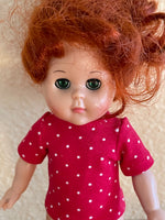 8" Ginny/MA Wendy Print Short Sleeve T-shirt