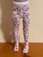 12" Ruby Red Galleria Siblies VALENTINE TIGHTS