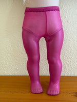 Metallic Mesh Tights for 18" American Girl doll