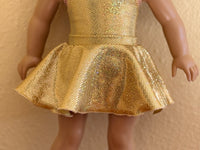 Fancy Shiny Skirts for 18" American Girl doll: Dance Separates