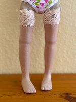 14.5" Ruby Red Galleria Fashion Friends Solid Color Thigh High Socks