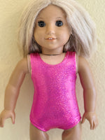Shiny Sleeveless Leotard for 18" American Girl Doll: Dance Separates