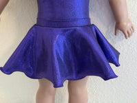 Fancy Shiny Skirts for 18" American Girl doll: Dance Separates