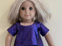 Fancy Shiny Shirts for 18" American Girl Doll: Dance Separates