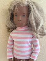 16" Sasha Print Long Sleeve Turtleneck