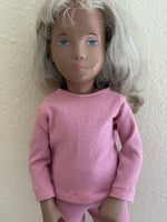 16" Sasha Solid Color Long Sleeve Shirt