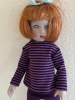 10" Kish Bitty Bethany Print Long Sleeve T-shirt