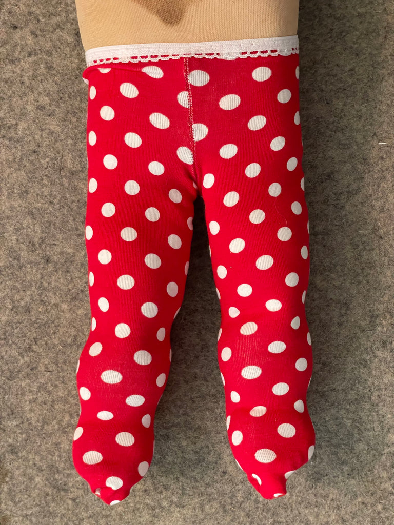Christmas Tights for 16" Cabbage Patch Kids