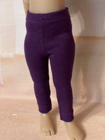 12" Ruby Red Galleria SIBLIES Solid Color Leggings