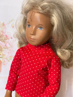 16" Sasha Print Long Sleeve Turtleneck