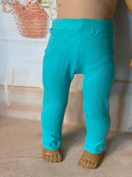 Solid Color Leggings for 18" American Girl doll
