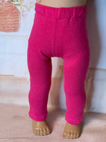 Solid Color Leggings for 18" American Girl doll