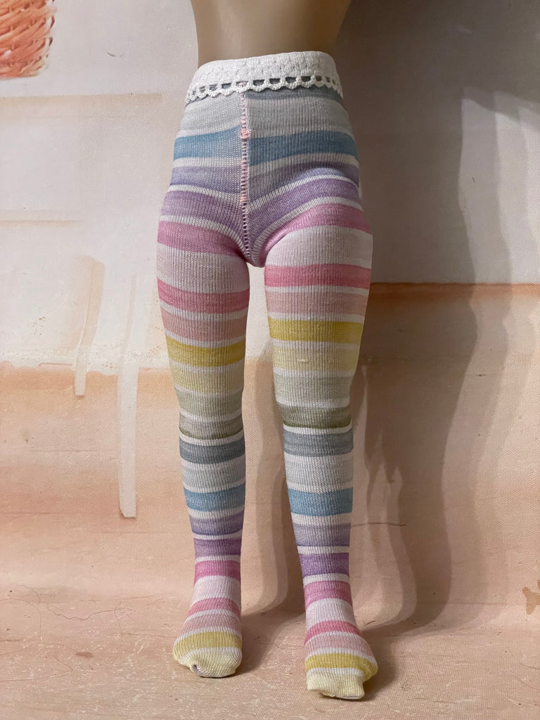 Easter & Springtime tights for 12" Ruby Red Galleria Siblies dolls