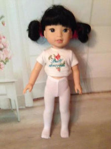 Solid Color Tights for 14" Wellie Wishers