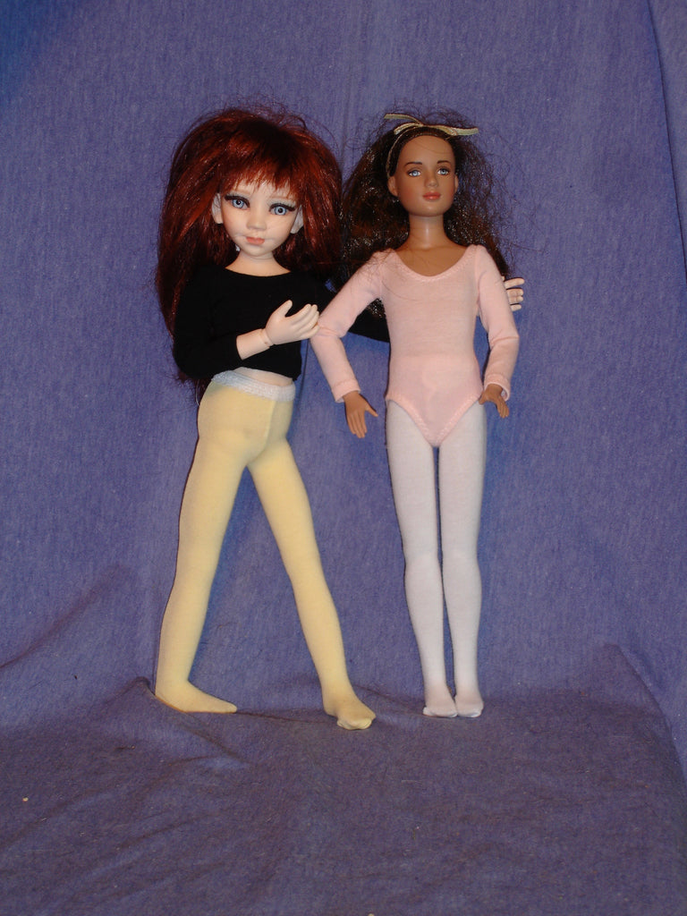 12" Anne Solid Color Tights