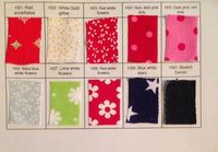 Cotton Lycra Holiday Fabric Chart