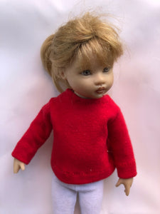 7" Riley Solid Color Long Sleeve T-shirt