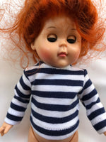 8" Ginny/MA Wendy Print Long Sleeve T-shirt