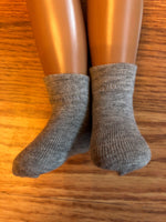 16" My Friend Mandy Solid Color Ankle Socks