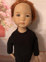 13" Effner Little Darling Solid Color Long Sleeve T-shirt