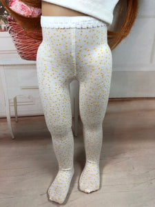 19.5" Gotz Happy Kidz Solid Color Tights