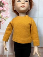 13" Effner Little Darling Solid Color Long Sleeve T-shirt