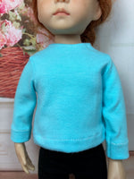 13" Effner Little Darling Solid Color Long Sleeve T-shirt