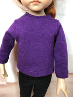 13" Effner Little Darling Solid Color Long Sleeve T-shirt