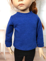 13" Effner Little Darling Solid Color Long Sleeve T-shirt
