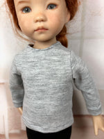 13" Effner Little Darling Solid Color Long Sleeve T-shirt