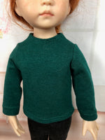 13" Effner Little Darling Solid Color Long Sleeve T-shirt