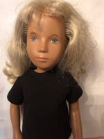 16" Sasha Solid Color Short Sleeve Crew Neck T-Shirt