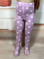 13" Effner Little Darling Print Tights