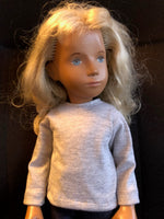 16" Sasha Solid Color Long Sleeve Shirt