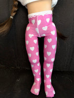 Valentine Tights for 16" A Girl for All Time