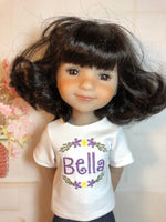 14.5" Fashion Friends Embroidered T-shirt