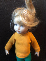 7" Riley Solid Color Long Sleeve T-shirt