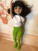 14.5" Ruby Red Galleria Fashion Friends Solid Color Tights