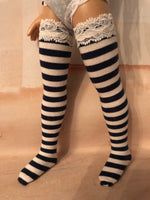 14" Tonner Betsy McCall Print Thigh high tall socks