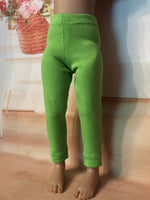 12" Ruby Red Galleria SIBLIES Solid Color Leggings