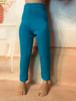 12" Ruby Red Galleria SIBLIES Solid Color Leggings