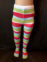 Christmas Tights for 14.5"  Ruby Red Galleria Fashion Friends dolls