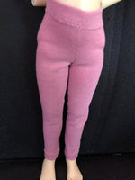 12" Ruby Red Galleria SIBLIES Solid Color Leggings