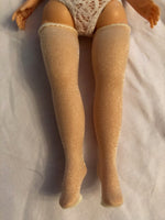 9" Cissette thigh high hose stockings nylons