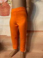 12" Ruby Red Galleria SIBLIES Solid Color Leggings