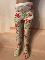 Christmas Tights for 14.5"  Ruby Red Galleria Fashion Friends dolls