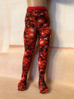 12"  Ruby Red Galleria Siblies dolls  VALENTINE TIGHTS