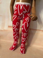 Valentine Tights for 16" Sasha