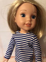 Print Long Sleeve T-shirt 14" Wellie Wishers