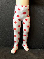 10" Effner Boneka Child Print Tights